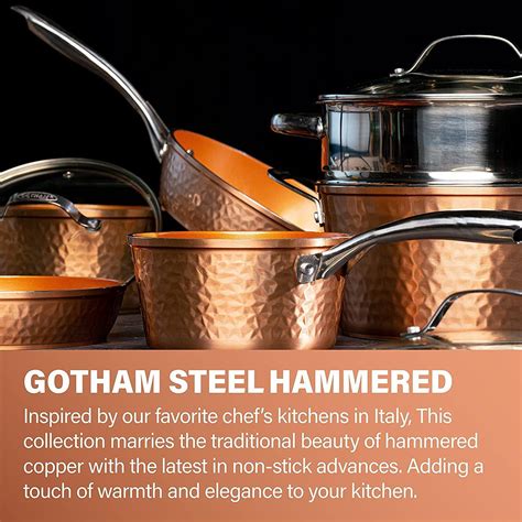 gotham steel hammered kitchen